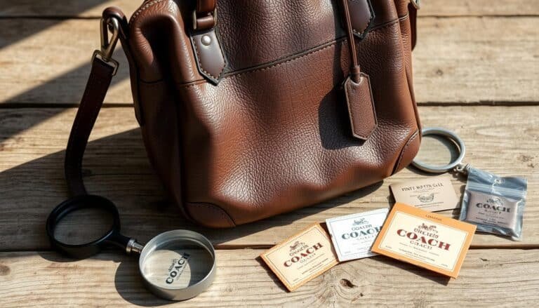 how can you tell if a coach bag is vintage