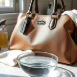 how to clean a coach bag at home