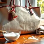 how to clean a coach canvas bag