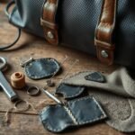 how to fix straps on a coach bag