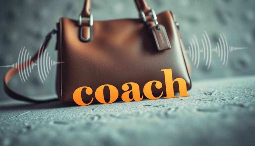 how to pronounce coach bag