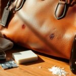 how to remove stain from coach leather bag