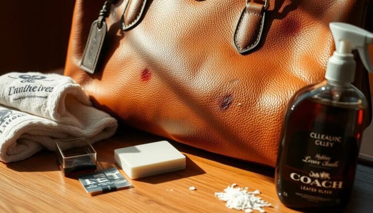 how to remove stain from coach leather bag