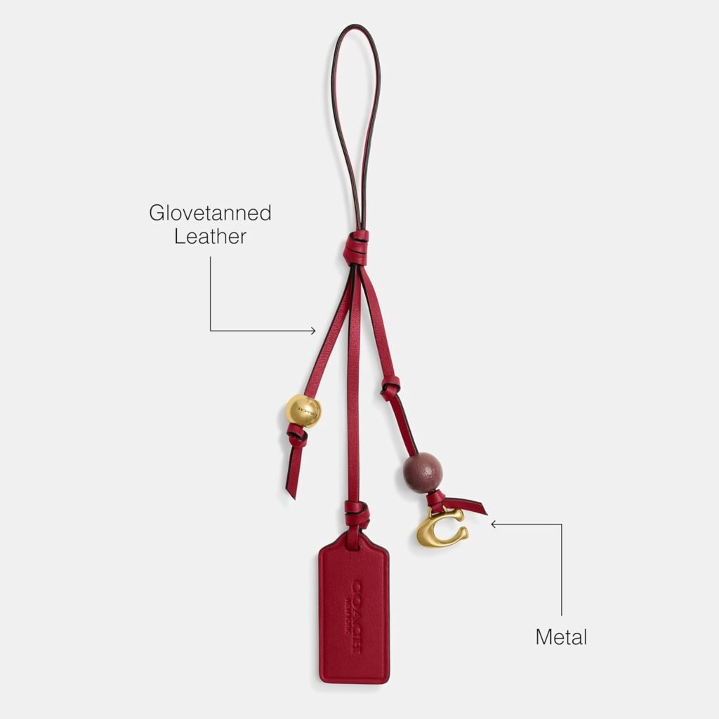 New Generation Heritage Leather Bag Charm