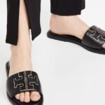 Tory Burch Womens Double T Sport Slides 1 150x150