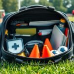 what to put in a soccer coach bag