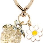 Agromusk Cute Strawberry Keychainbag Charmskawaii Heart Flower Daisy Key Chains Accessories Decor For Girls Purse Gift 1 150x150