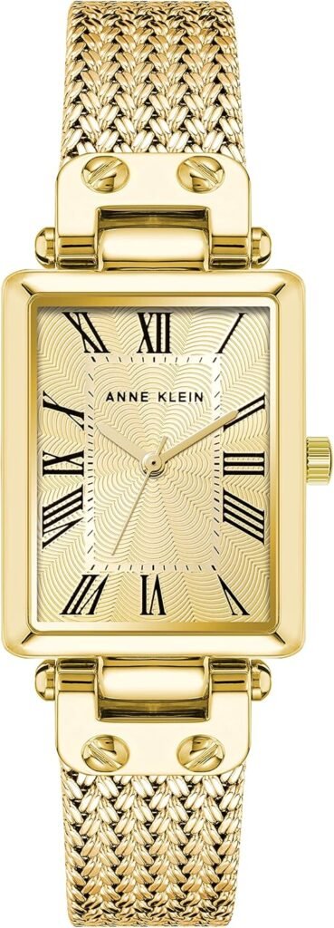 Anne Klein Womens Mesh Bracelet Watch