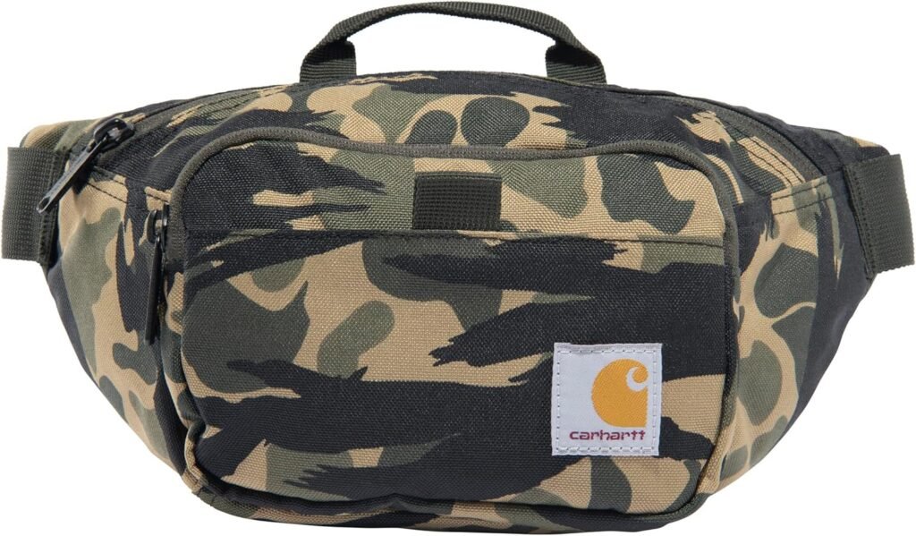 Carhartt Adjustable Waist, Durable, Water Resistant Hip Pack, Brown, One Size