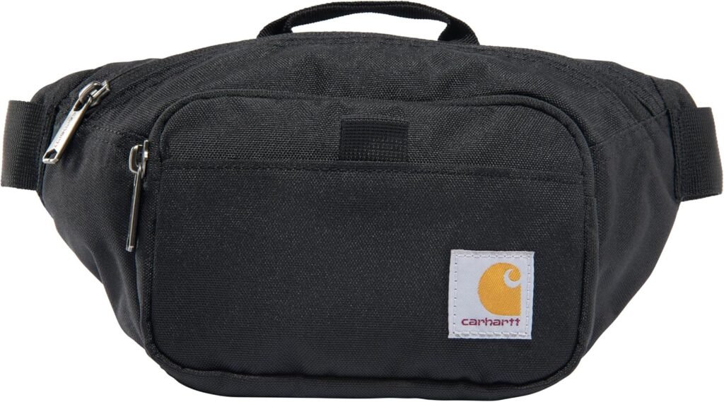 Carhartt Adjustable Waist, Durable, Water Resistant Hip Pack, Brown, One Size