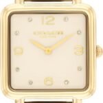 Coach Cass Womens 2h Quartz Watch 28mm Square Stainless Steel Bracelet Premium Fashion Timepiece Gift For Her 150x150