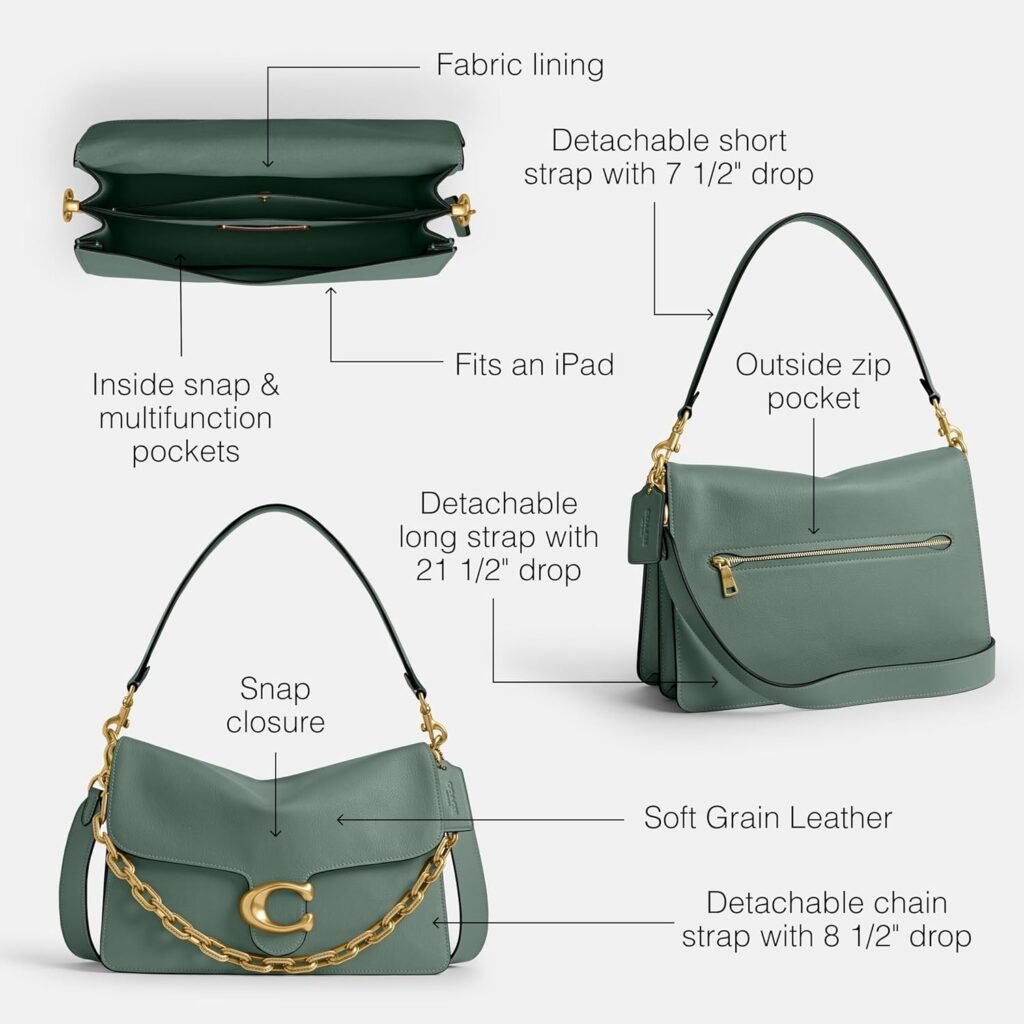 Coach Chain Tabby Shoulder Bag 30 Coach Chain Tabby Shoulder Bag 30