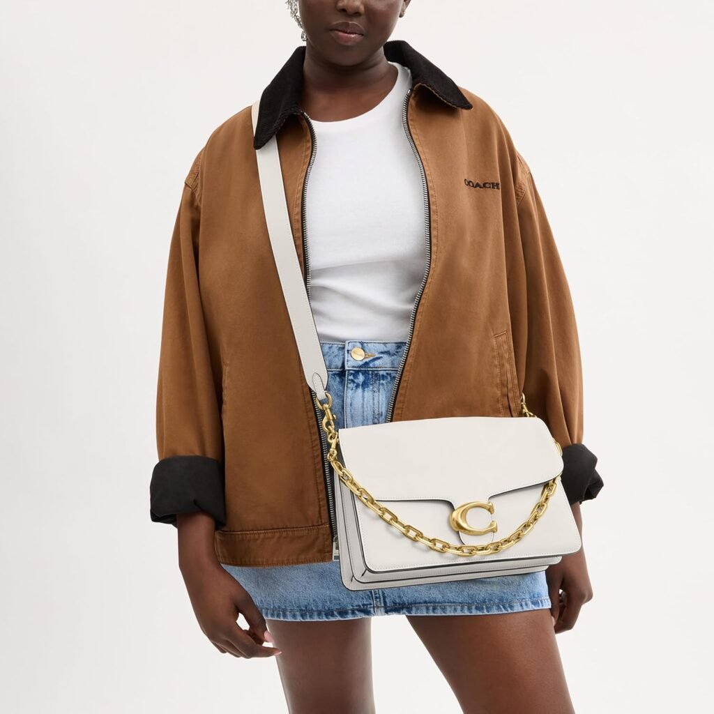 Coach Chain Tabby Shoulder Bag 30, B4/Chalk Coach Chain Tabby Shoulder Bag 30, B4/Chalk