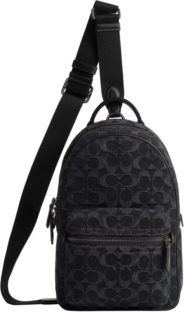 Coach Charter Pack, Black Denim