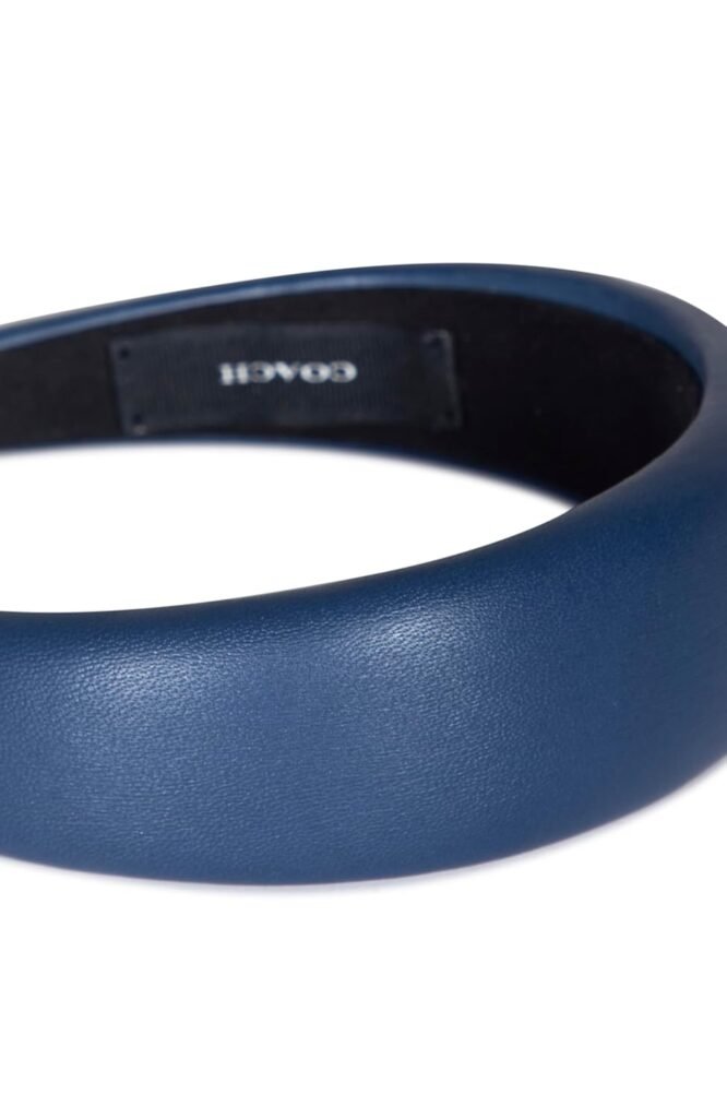 Coach Leather Headband
