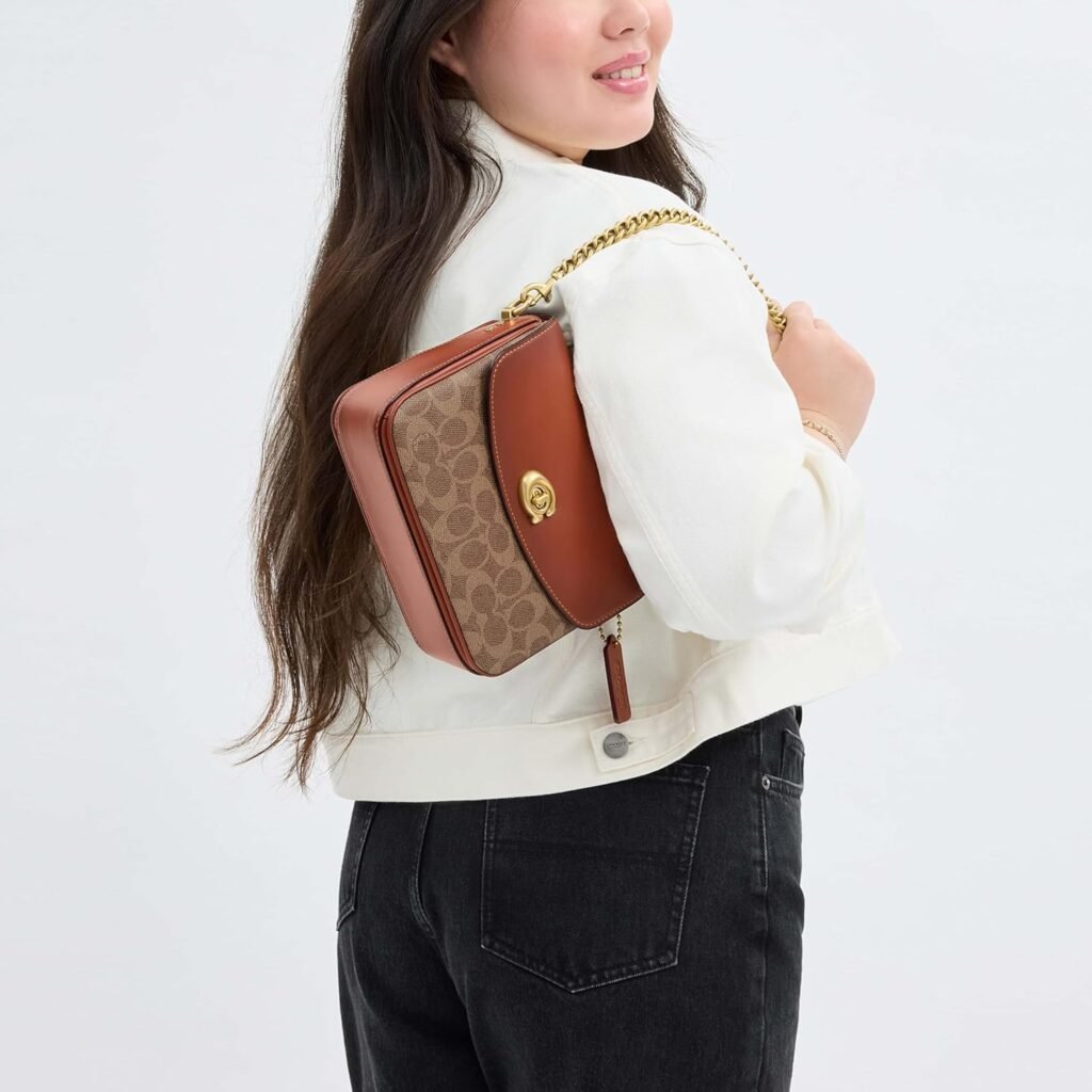 Coach Polished Pebbled Leather Cassie Crossbody 19