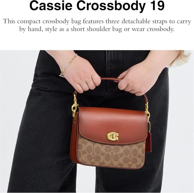 Coach Polished Pebbled Leather Cassie Crossbody 19 Review