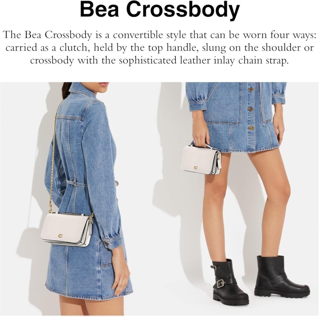 Coach Refined Calf Leather Bea Crossbody