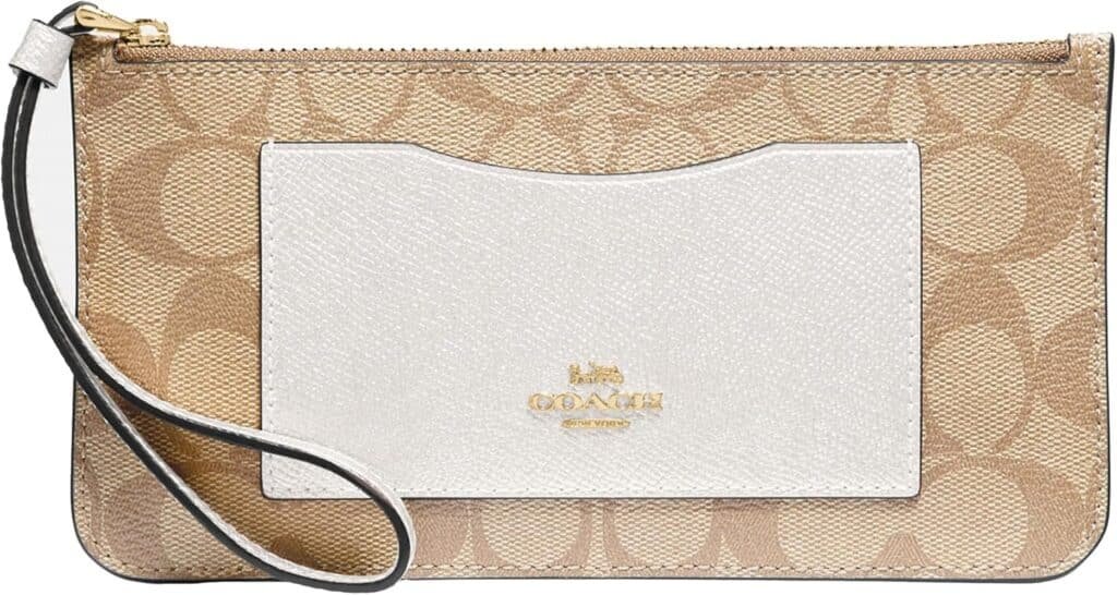 Coach Signature PVC Zip Top Wallet Coach Signature PVC Zip Top Wallet