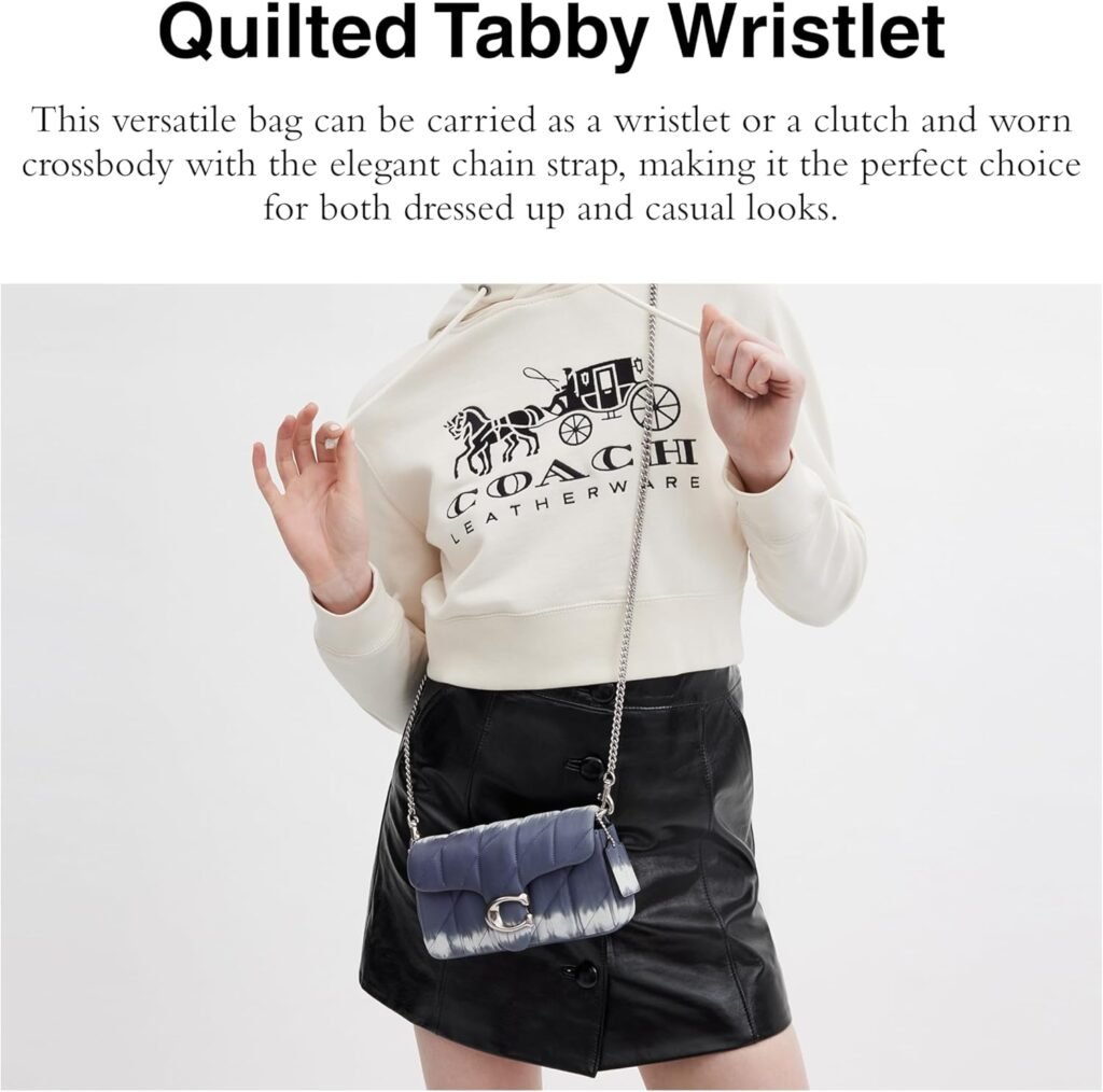 Coach Tabby Wristlet, Midnight Navy Multi