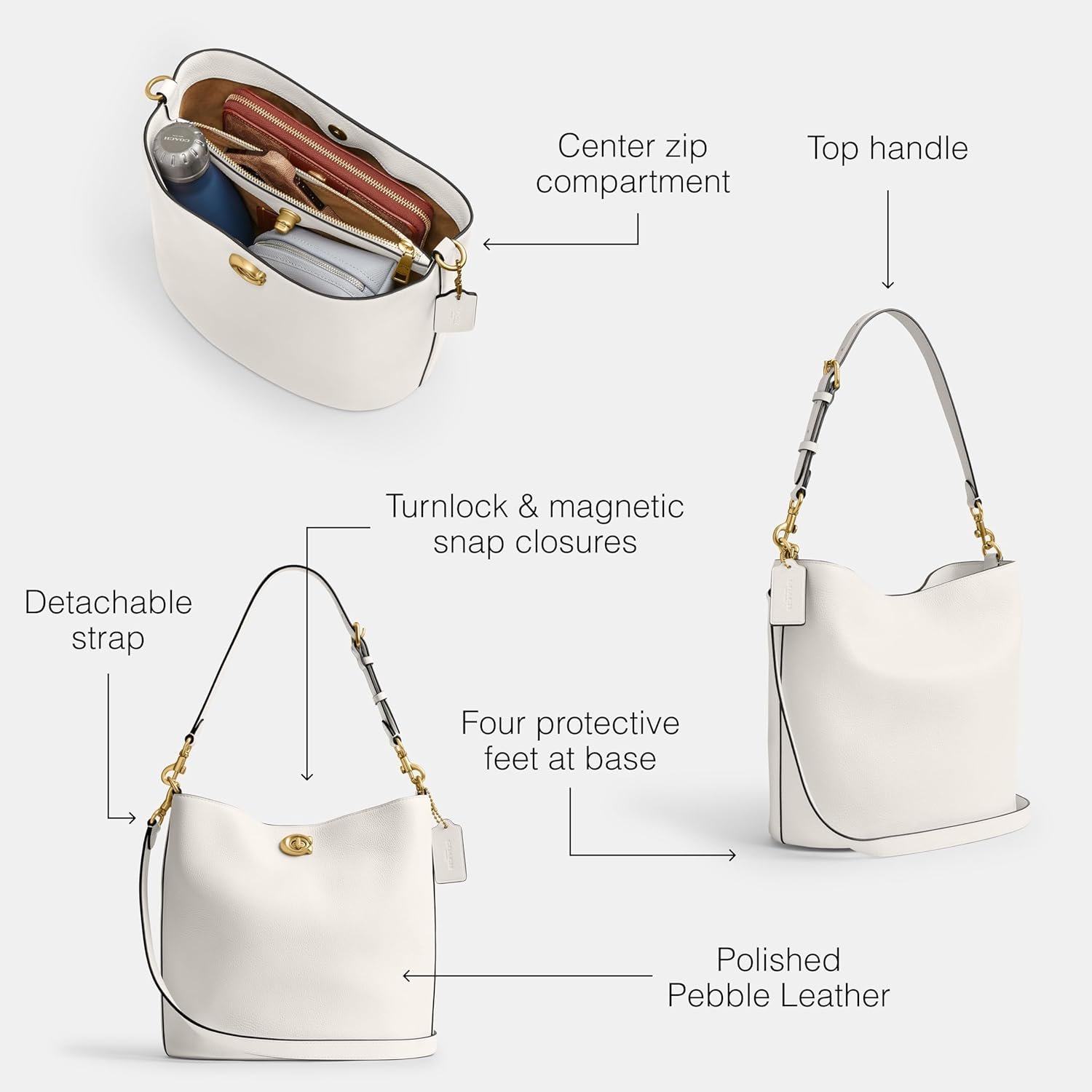 Coach Willow Soft Bucket Bag 2