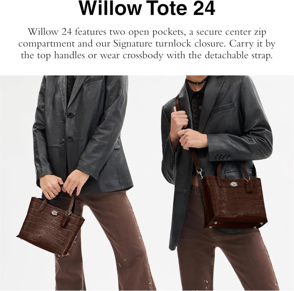 Coach Willow Tote 24