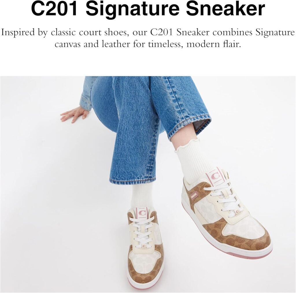 Coach Womens C201 Sneaker Coach Womens C201 Sneaker