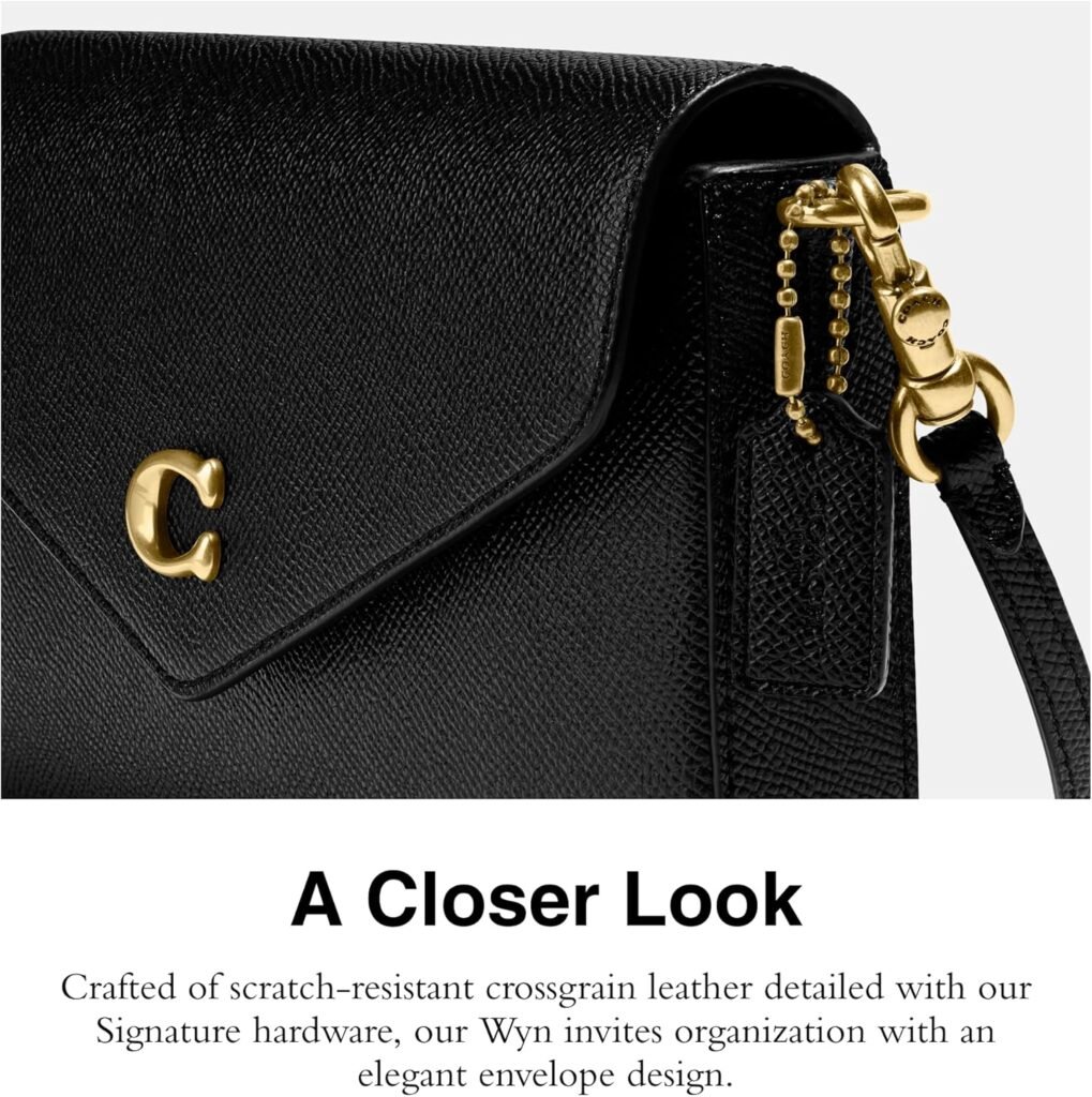 Coach Womens Crossgrain Leather Wyn Crossbody Coach Womens Crossgrain Leather Wyn Crossbody