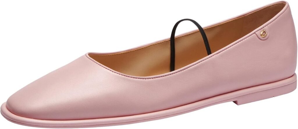 Coach Womens Emilia Mary Jane Ballet Flat