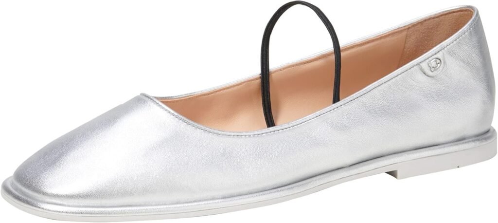 Coach Womens Emilia Mary Jane Ballet Flat