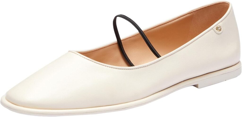 Coach Womens Emilia Mary Jane Ballet Flat