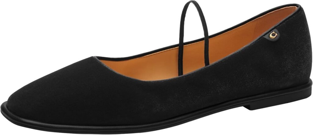 Coach Womens Emilia Mary Jane Flat