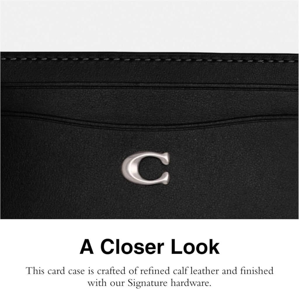 Coach Womens Essential Card Case