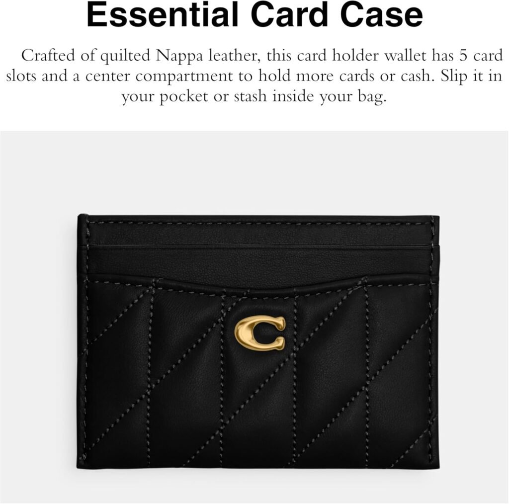 Coach Womens Essential Card Case
