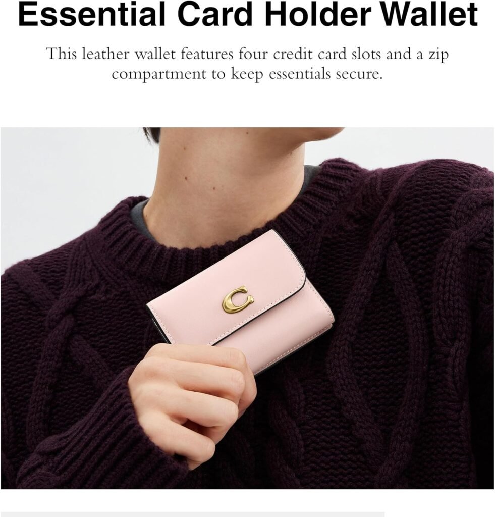 Coach Womens Essential Card Holder Wallet