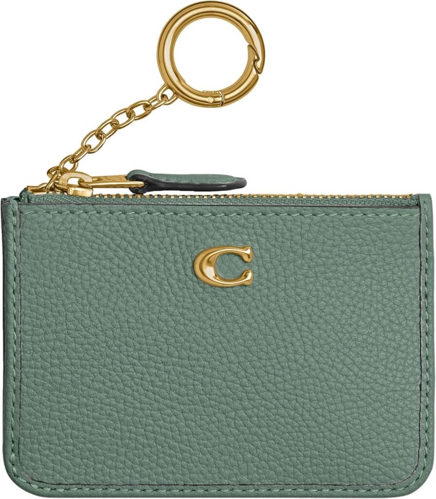 Coach Womens Essential Mini Id Card Case Bi-Fold Wallet