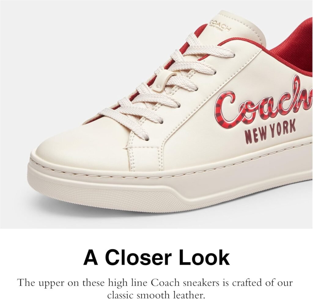 Coach Womens High Line Sneaker