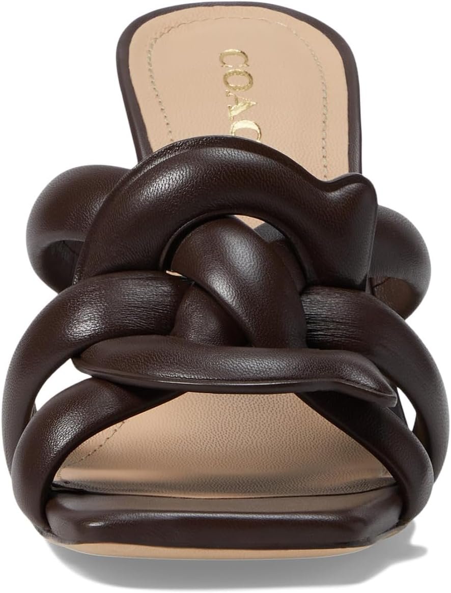 Coach Womens Kellie Leather Sandal 1