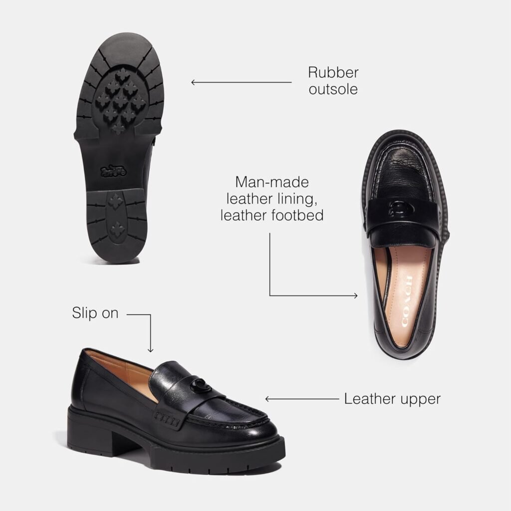 Coach Womens Leah Loafer