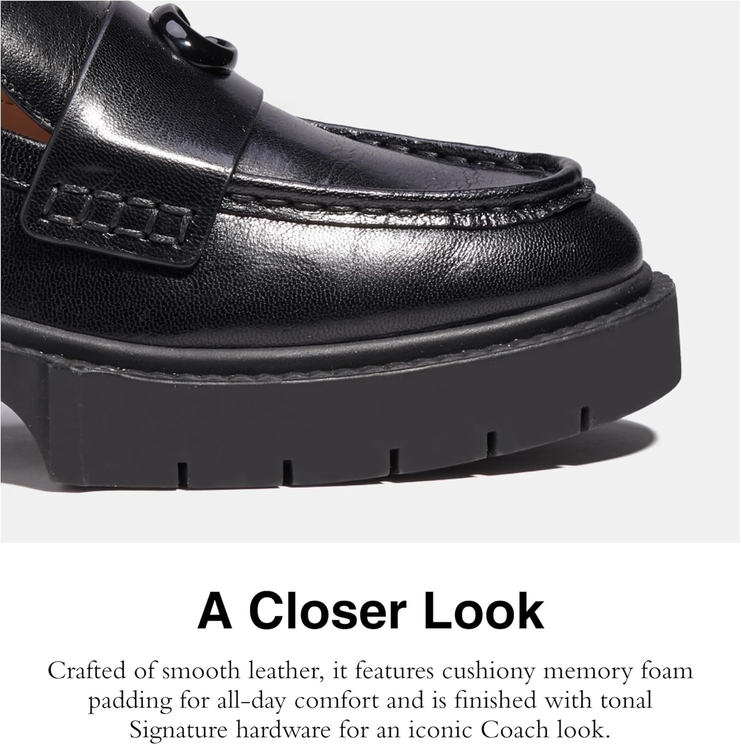 Coach Womens Leah Loafer 8