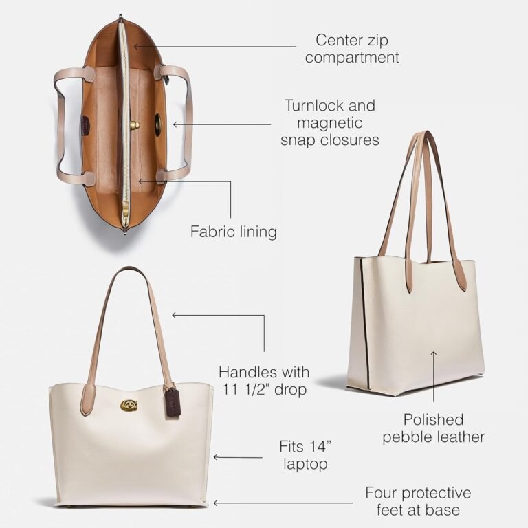 Coach Women’s Polished Pebble Leather Willow Tote Review