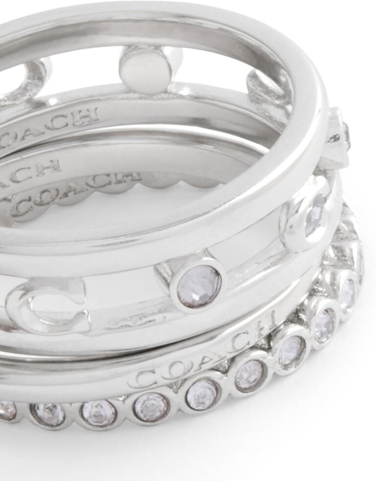 Coach Women’s Signature C Open Ring Set Review