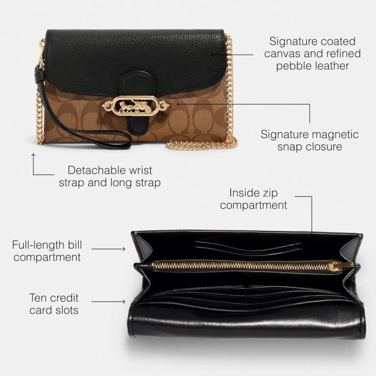 Coach Women’s Signature Elle Crossbody Review