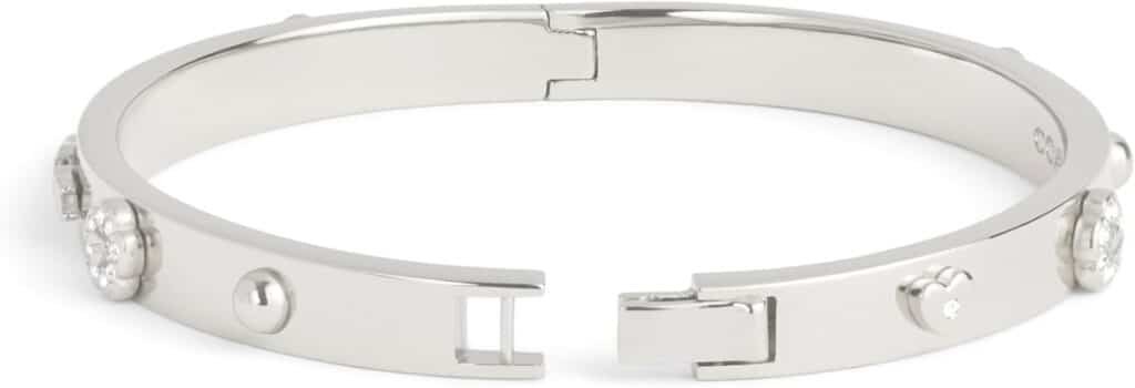 Coach Womens Signature Mixed Motif Bangle Bracelet
