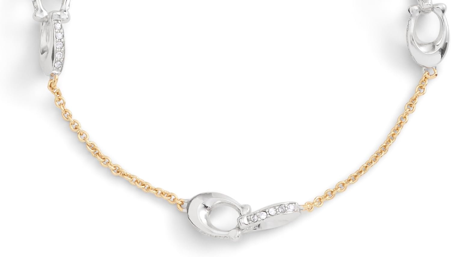 Coach Womens Signature Pave C Strand Bracelet 4
