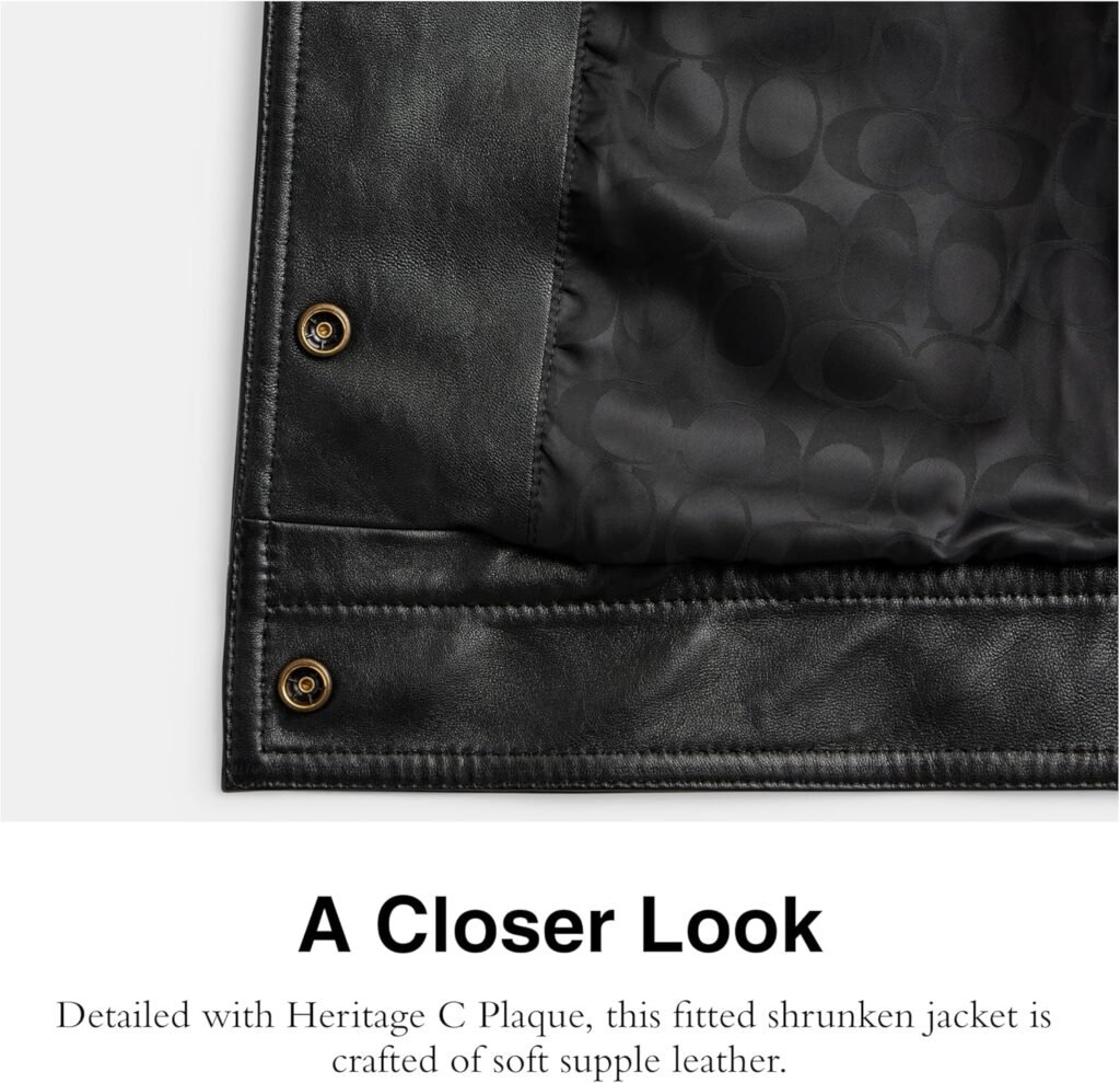 Coach Womens SNP FRNT Shrnkn JKT