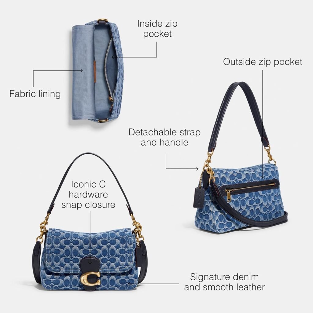 Coach Womens Soft Tabby Shoulder Bag