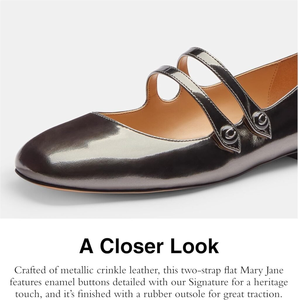 Coach Womens Winley Mary Jane Flat