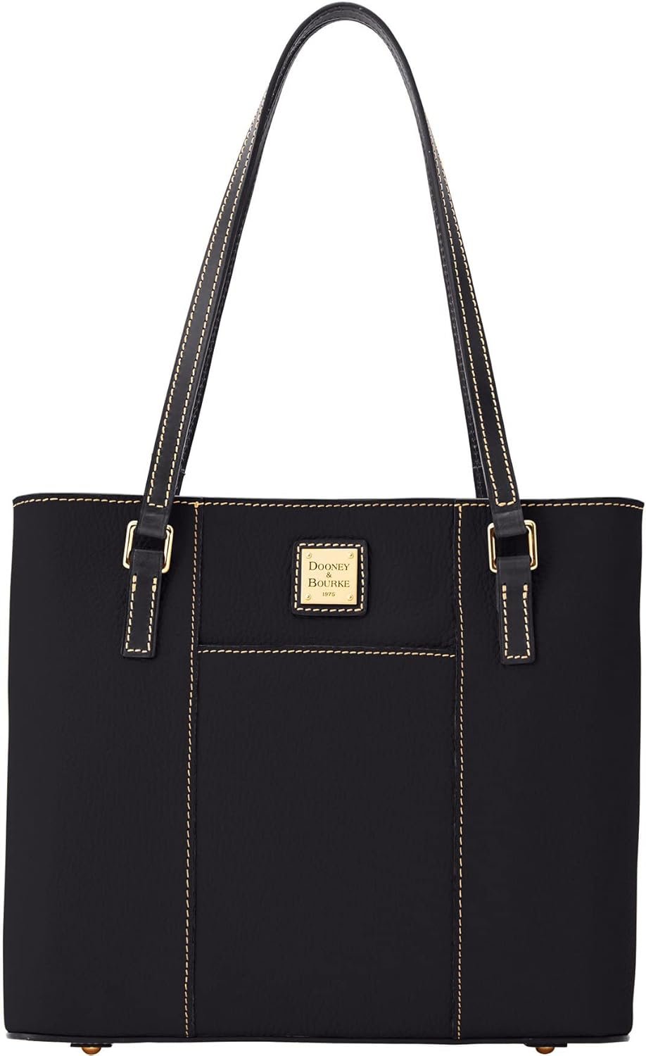 Dooney Bourke Womens Small Lexington Tote In Pebble Grain Leather Handbag With Long Leather Shoulder Straps