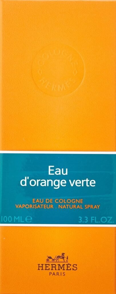 Eau dOrange Verte by Hermes for Men 3.3 oz Eau de Cologne Spray